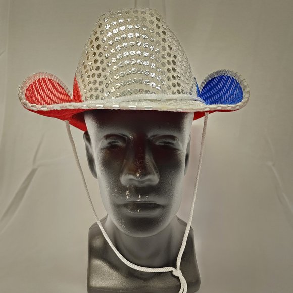 Patriotic Cowboy Hat - Picture 1 of 4